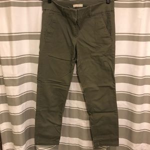 Olive green chinos